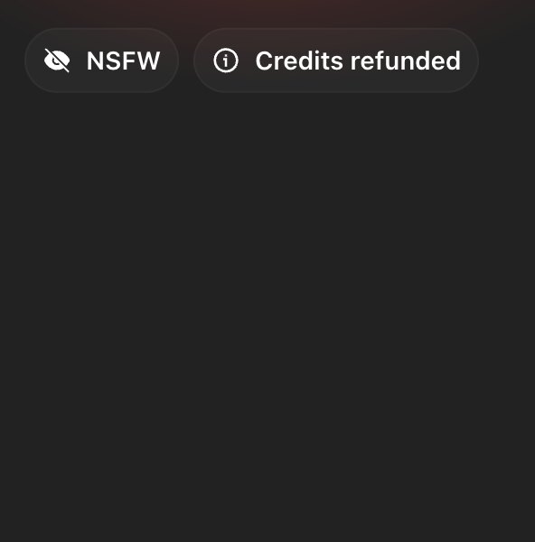 Content filter block message